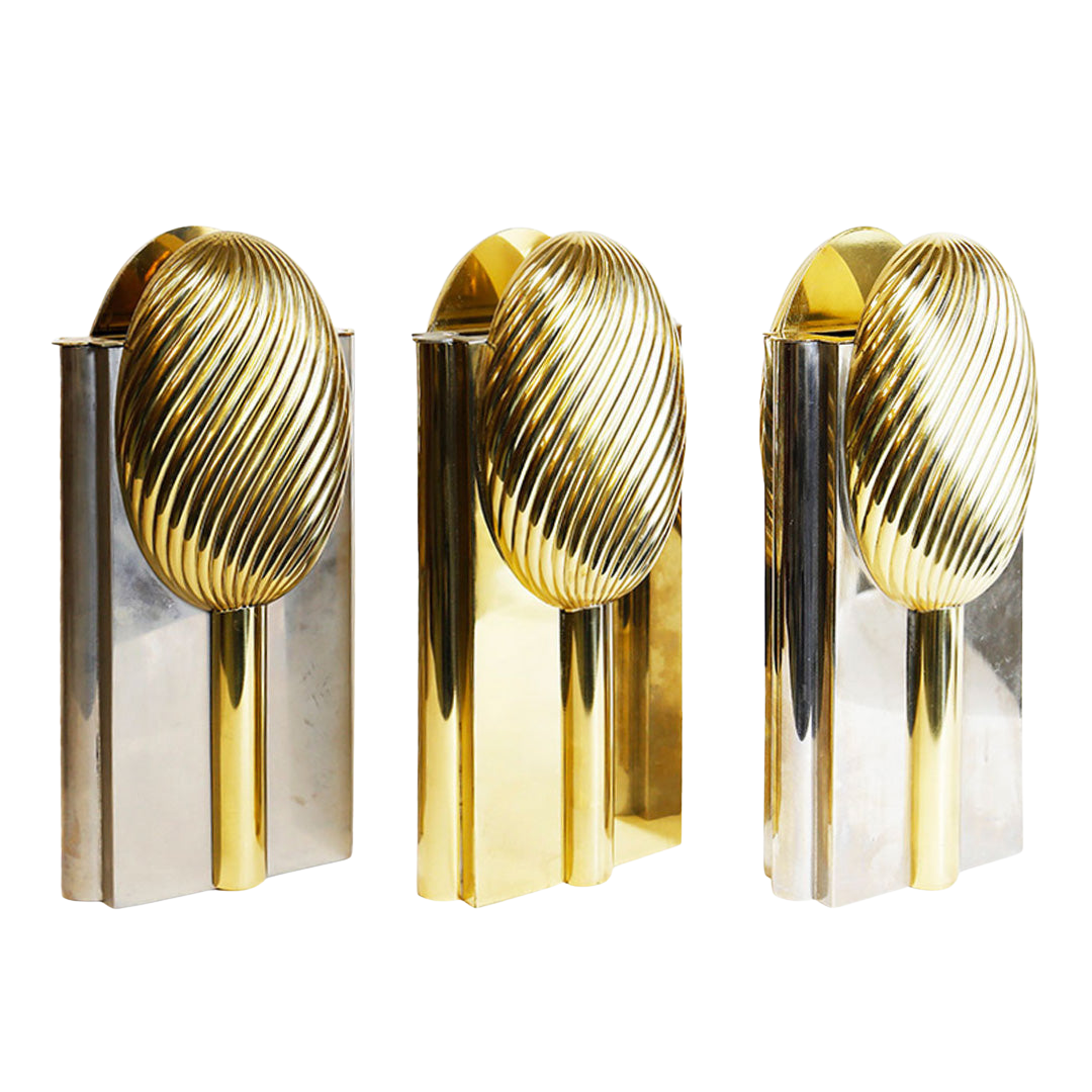 Antique Shell Vases &#8211; Set of 3