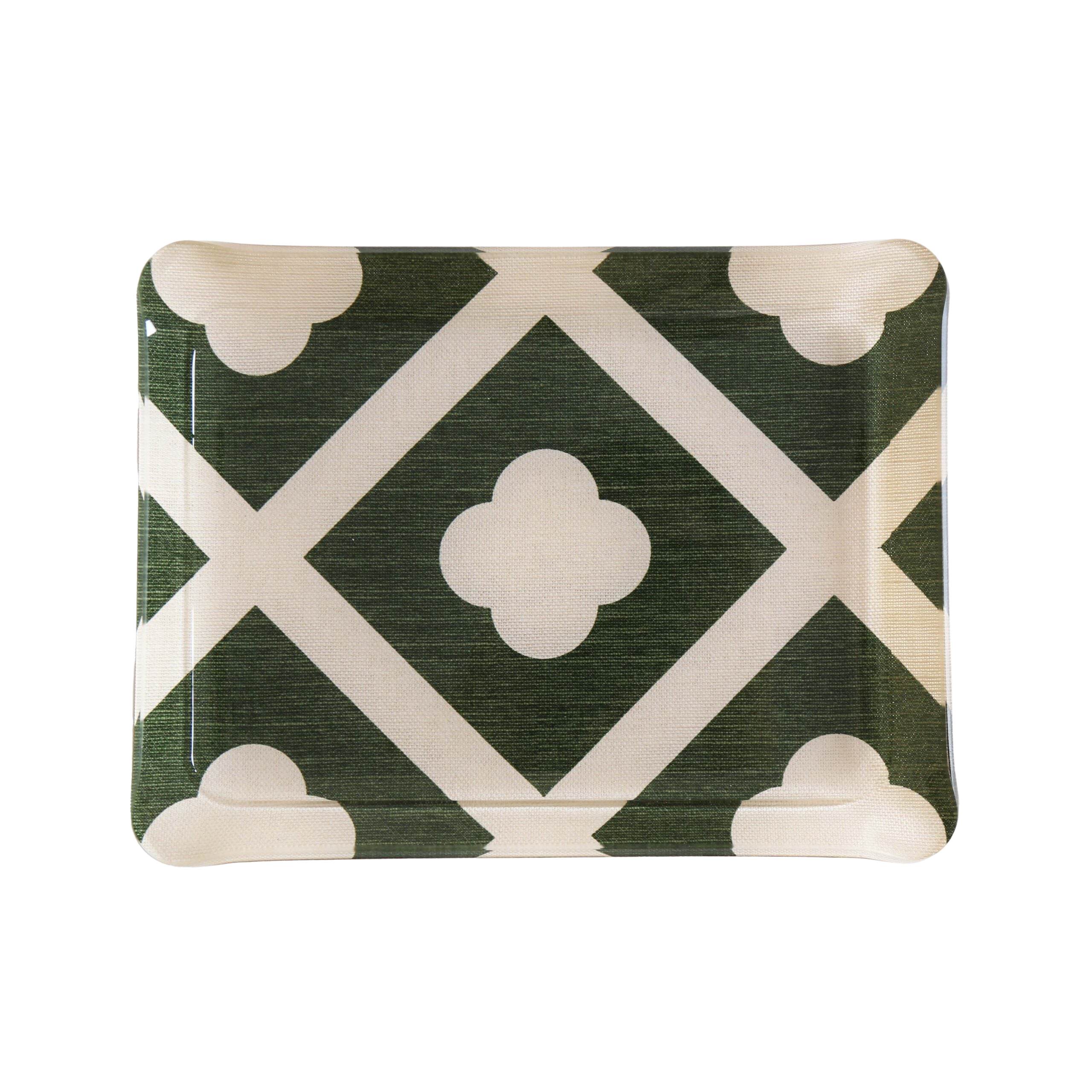 Jardin Small Tray - Dark Green