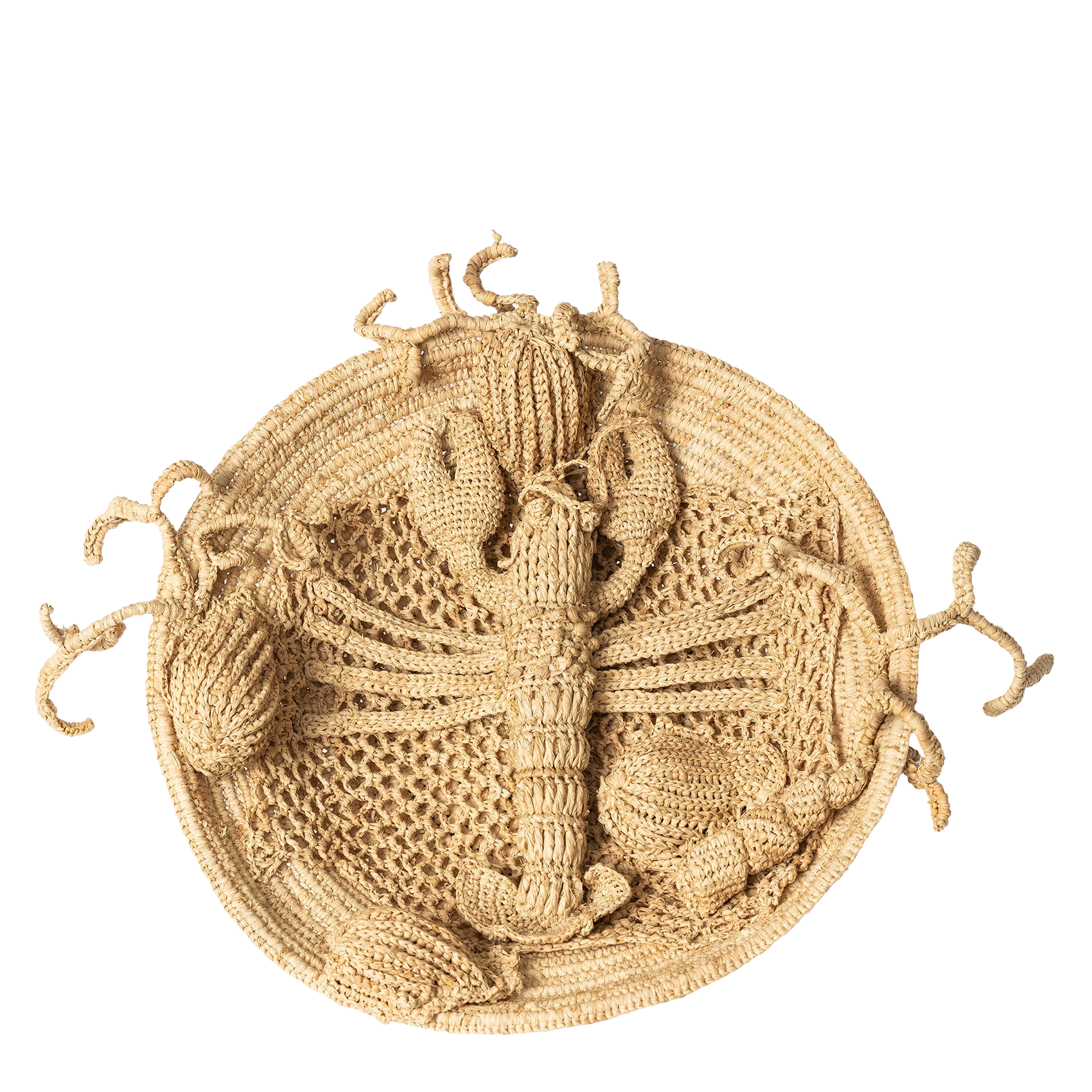 Marea Raffia Plate