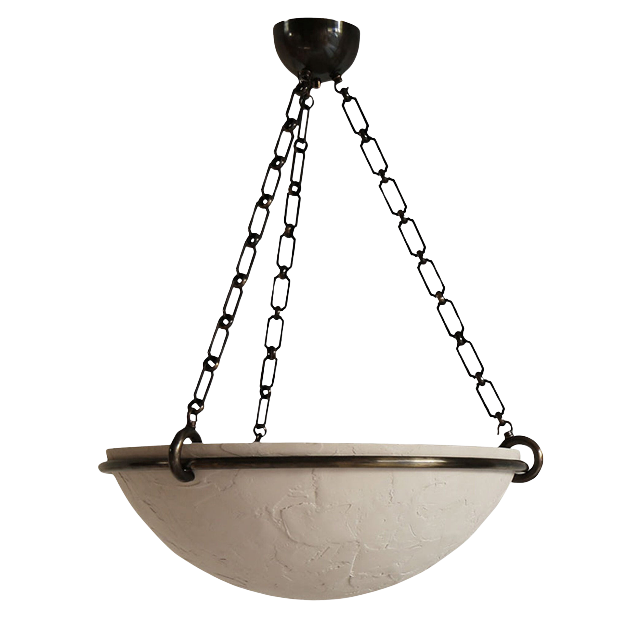 Milan Pendant - White/Bronze