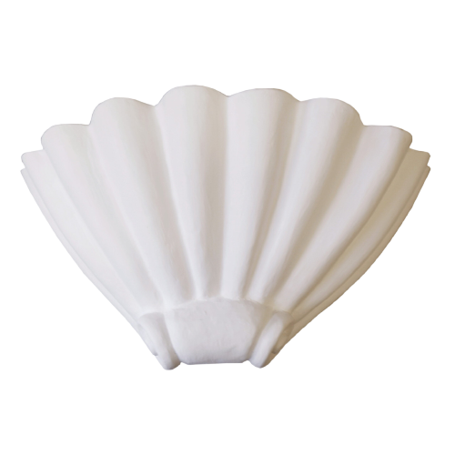 Fluted Shell Wall Sconce