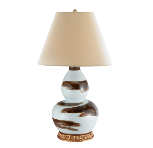 Brush Stroke Lamp - Brown