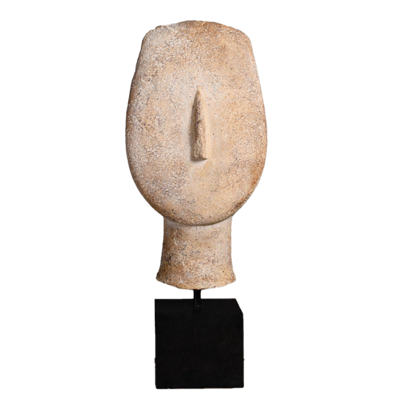 Cyclad Head with Broken Nose